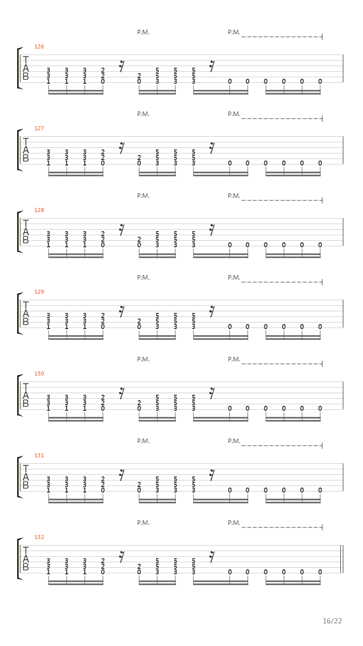 The End Of The Line吉他谱