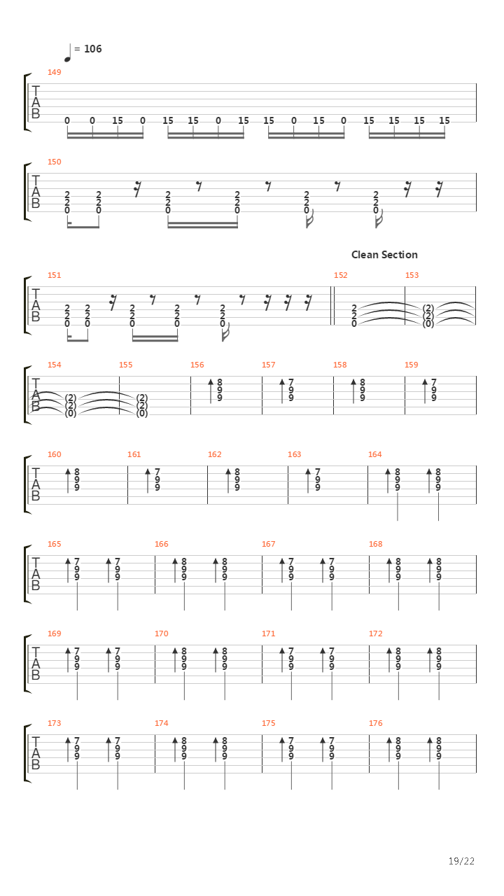 The End Of The Line吉他谱