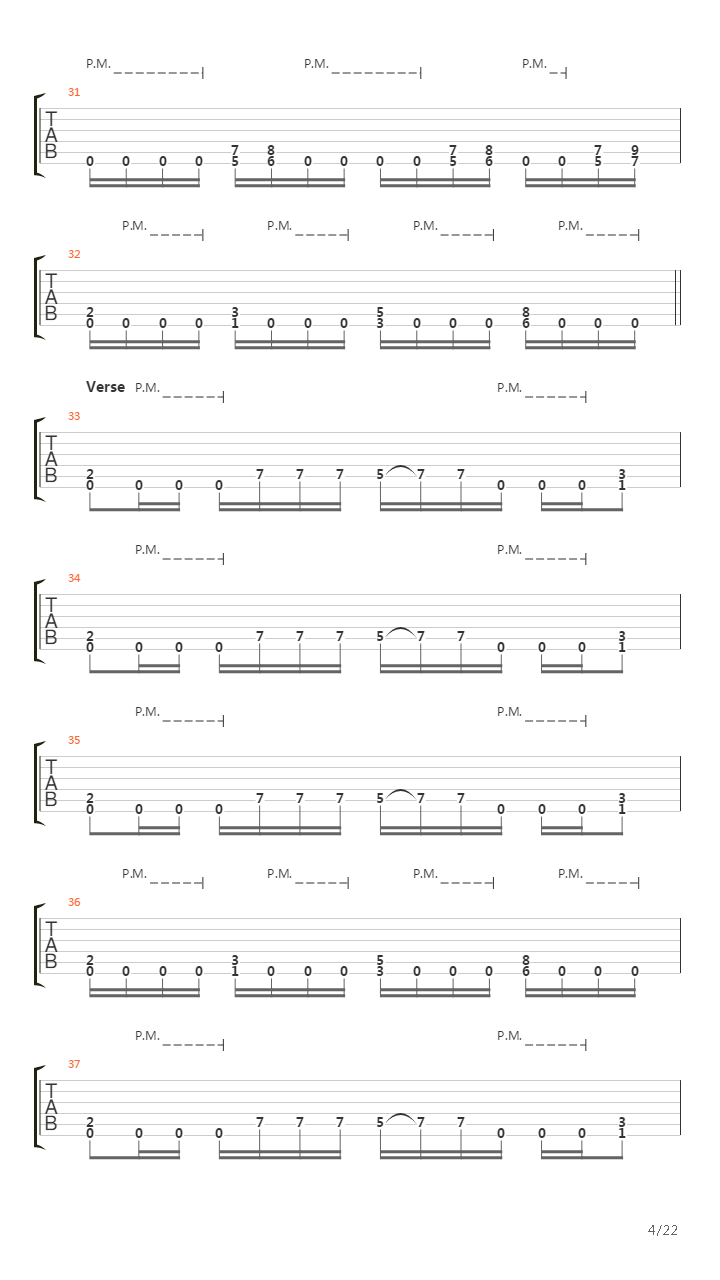 The End Of The Line吉他谱