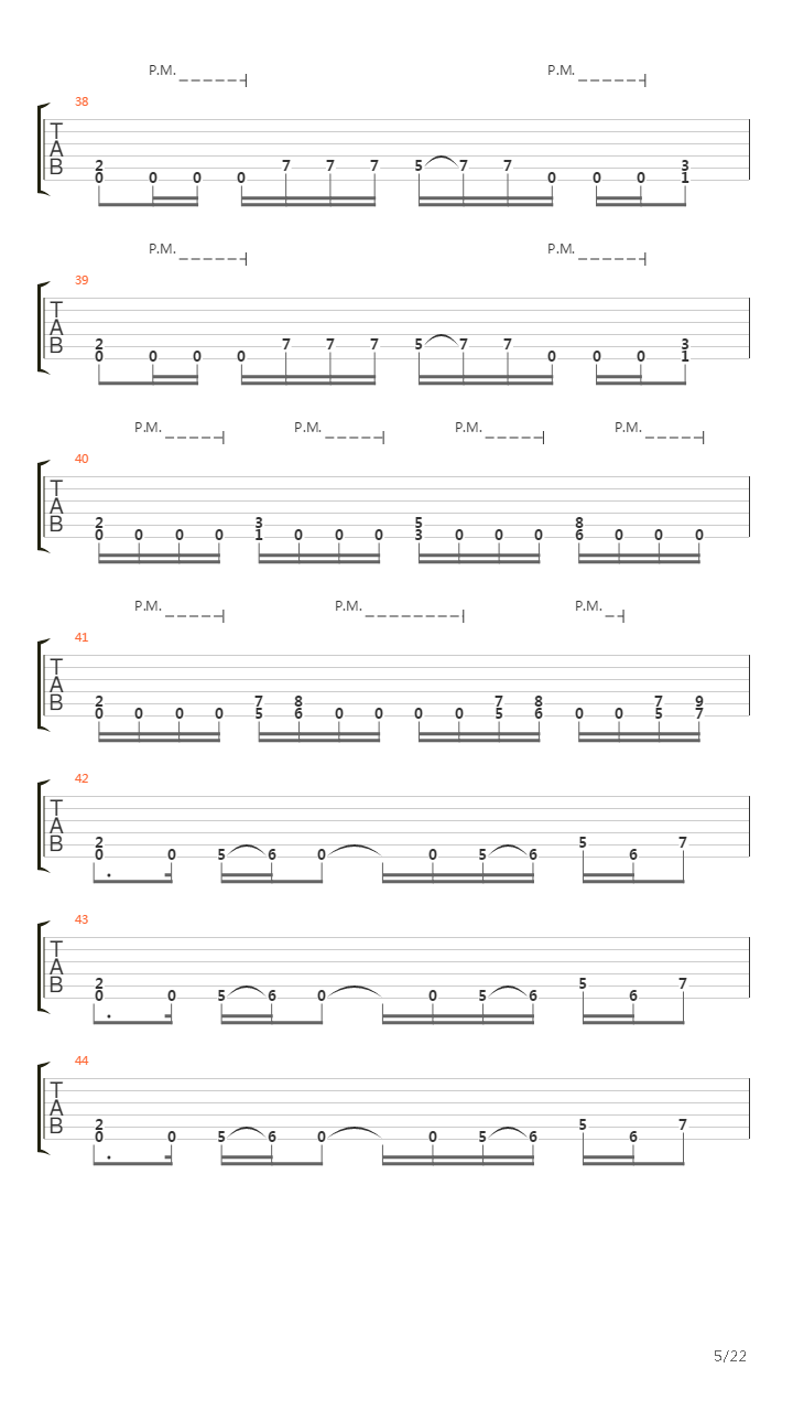 The End Of The Line吉他谱