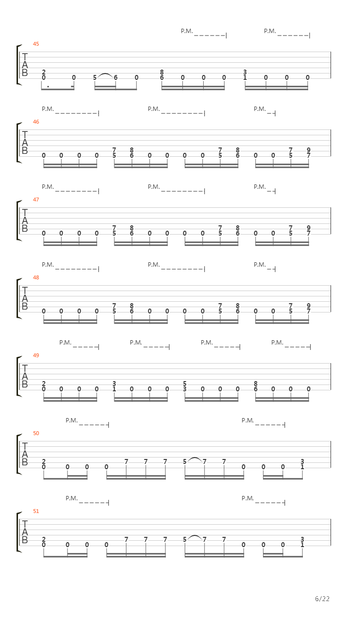 The End Of The Line吉他谱