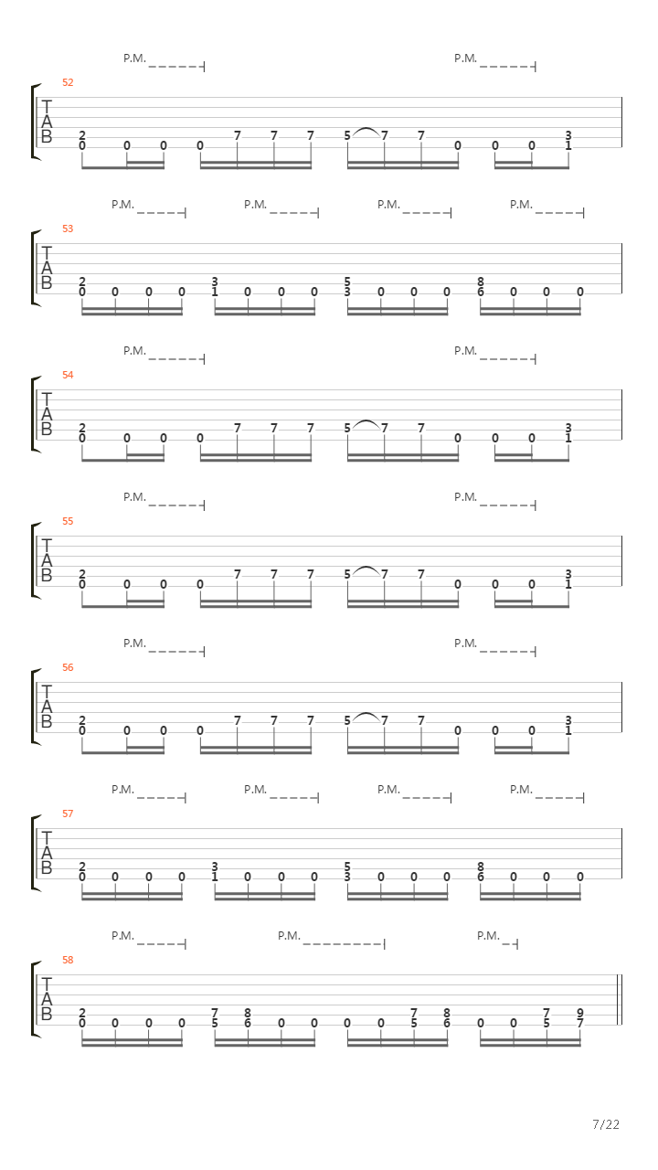 The End Of The Line吉他谱