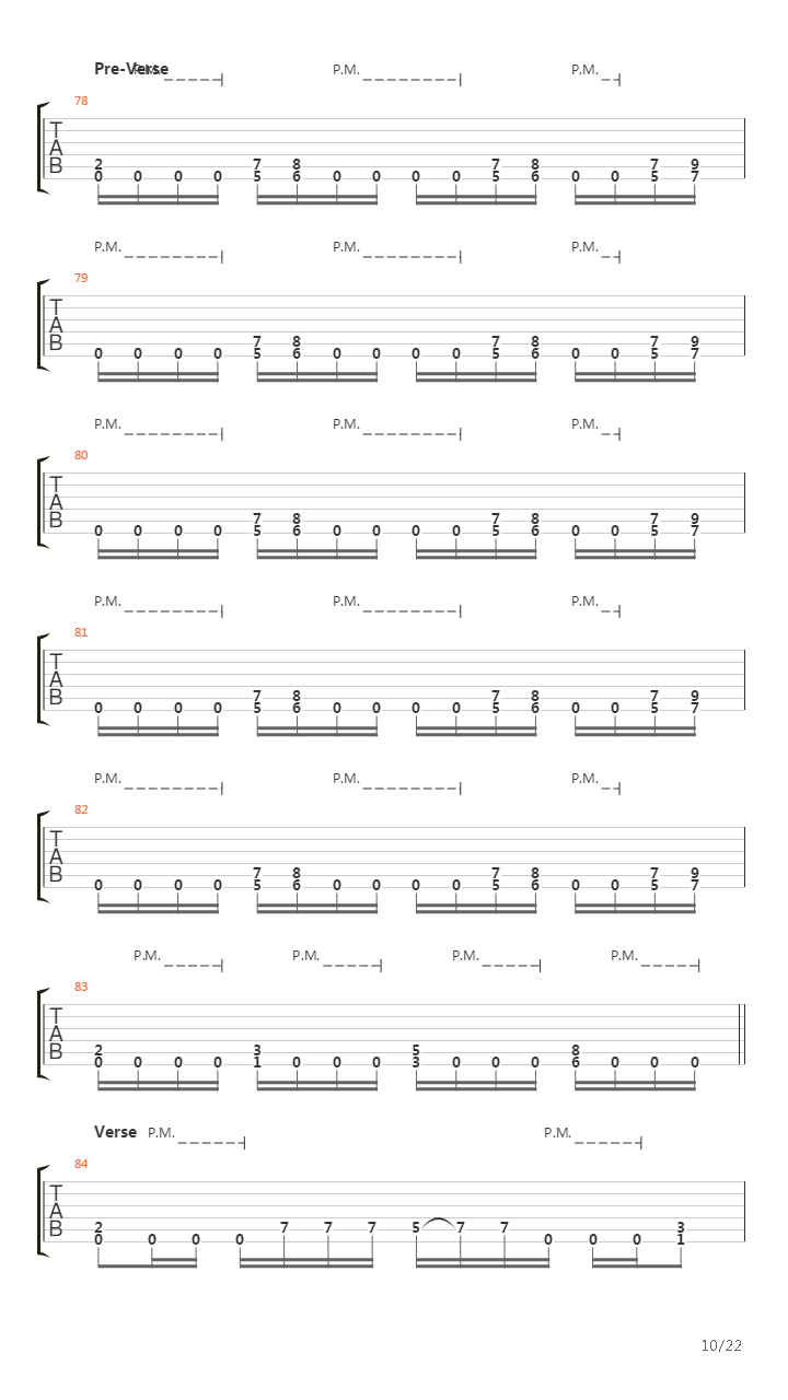 The End Of The Line吉他谱