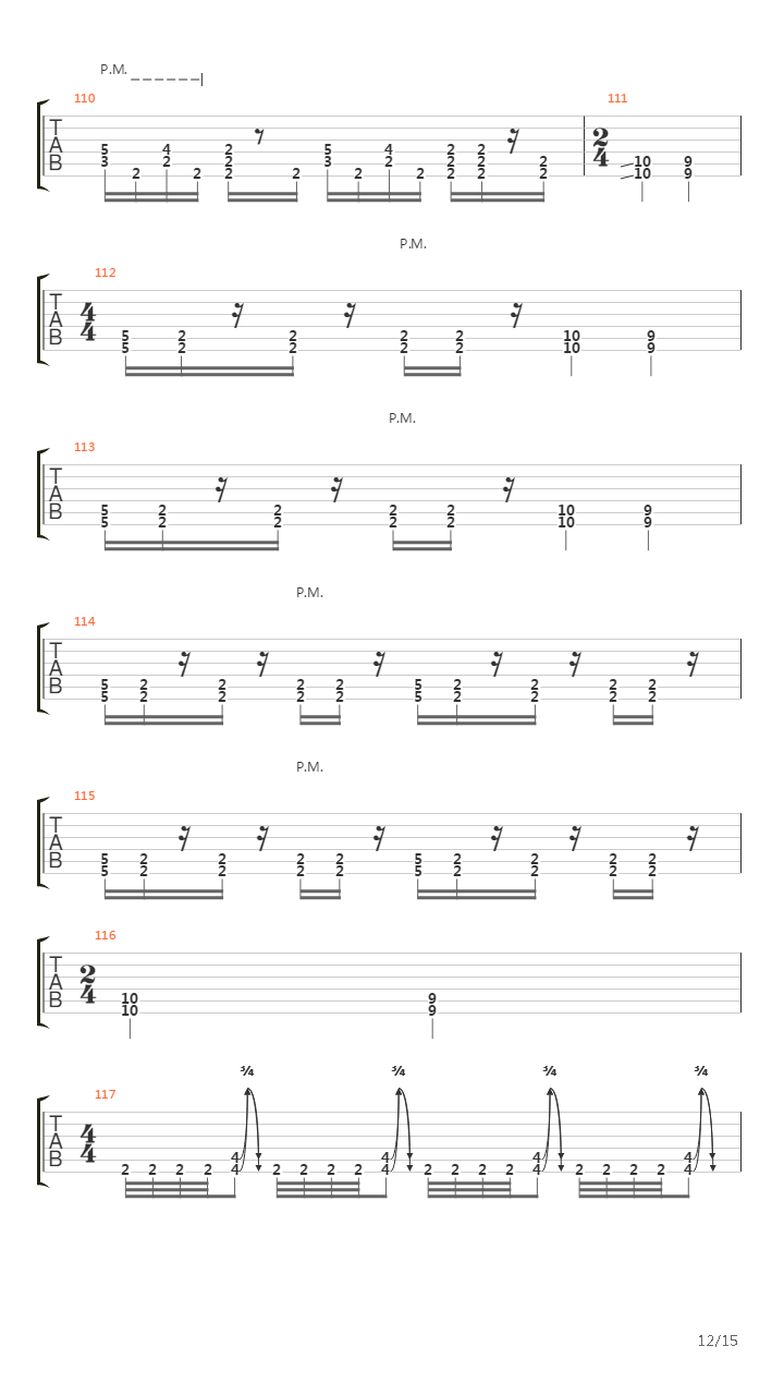 The Unnamed Feeling吉他谱