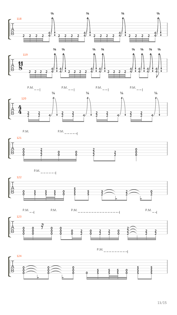 The Unnamed Feeling吉他谱