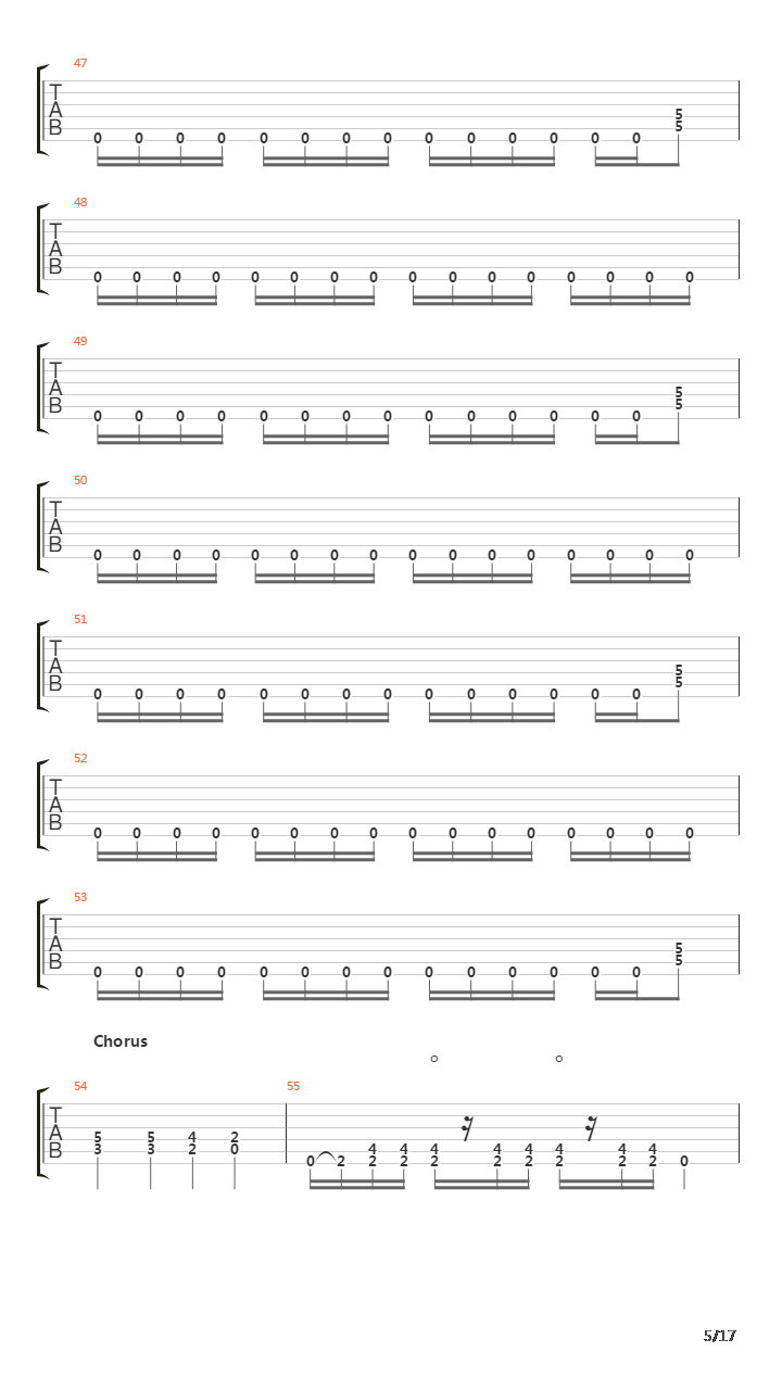 Whiplash吉他谱