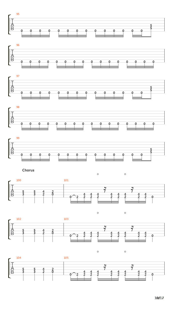 Whiplash吉他谱