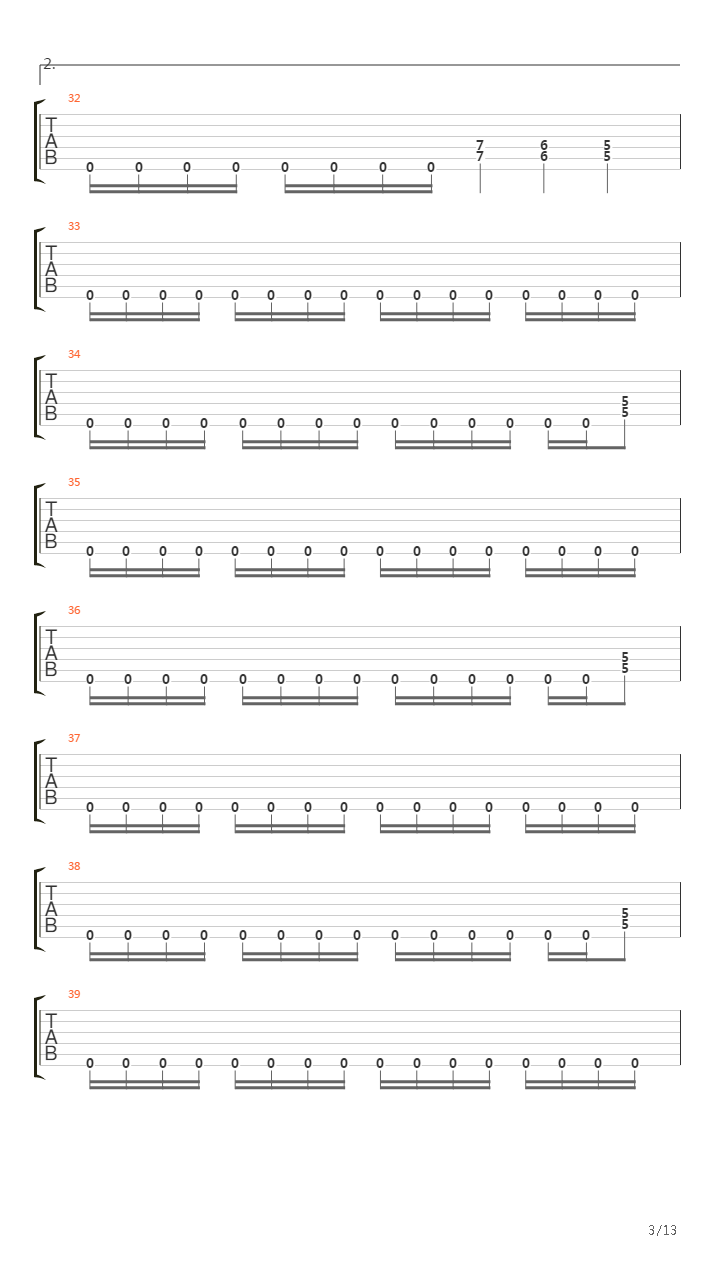 Wiplash吉他谱