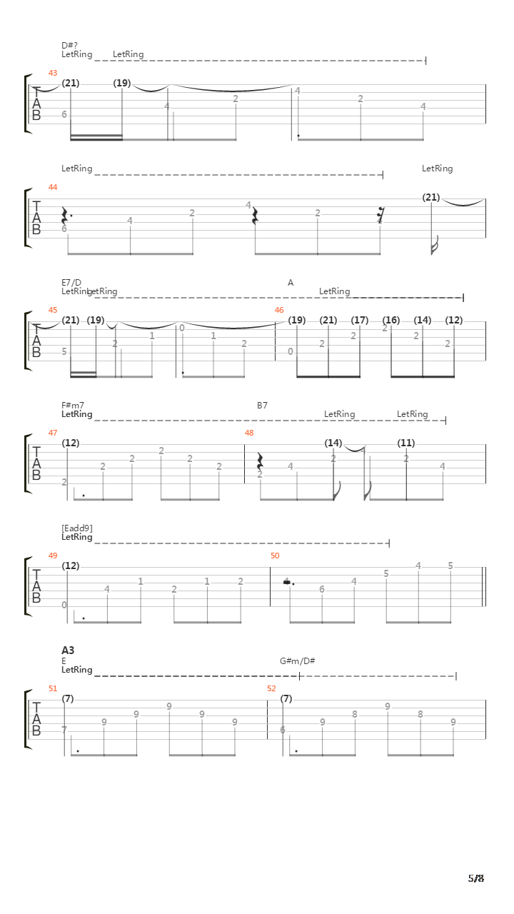Cavatina吉他谱