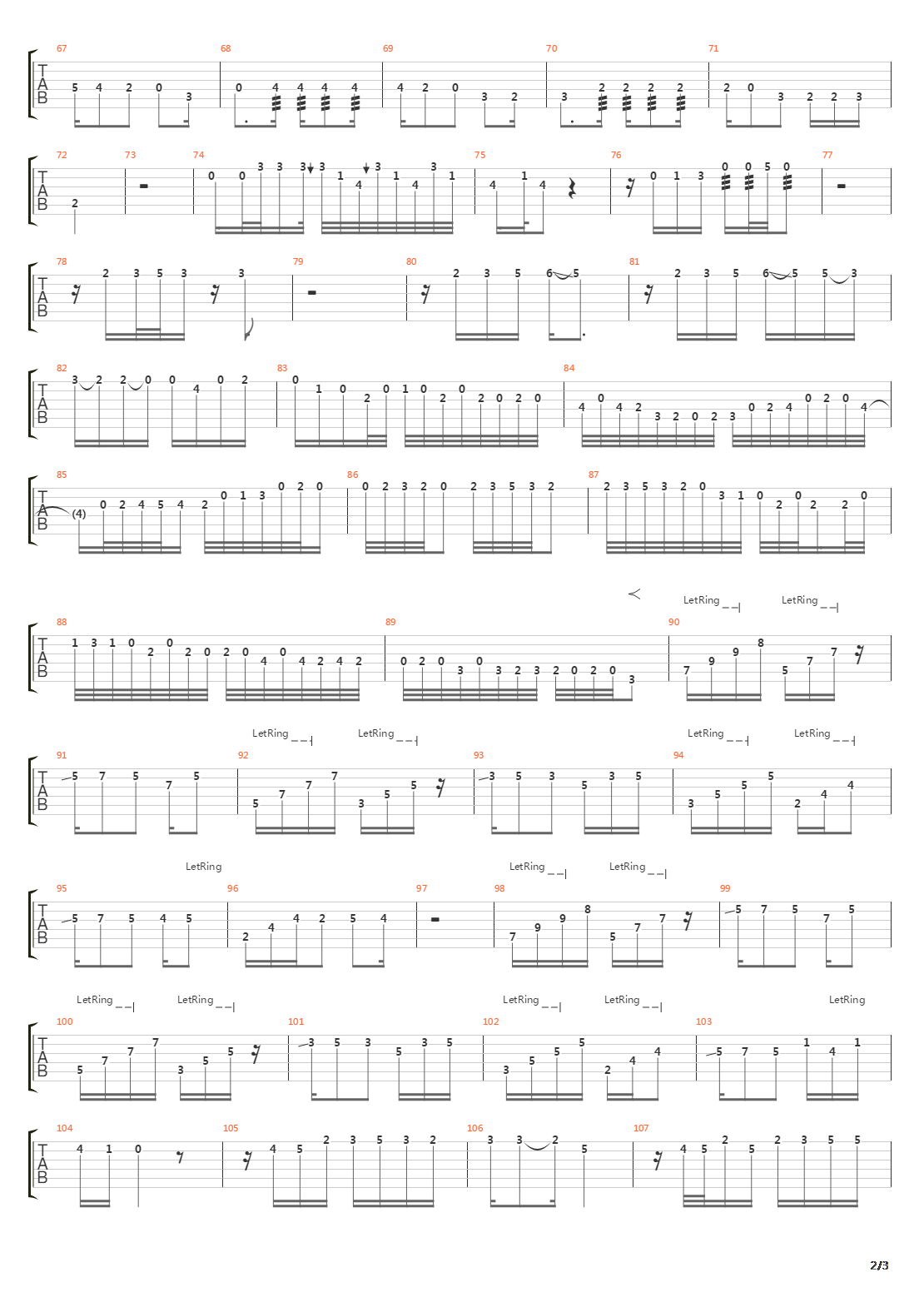 Galaxia吉他谱