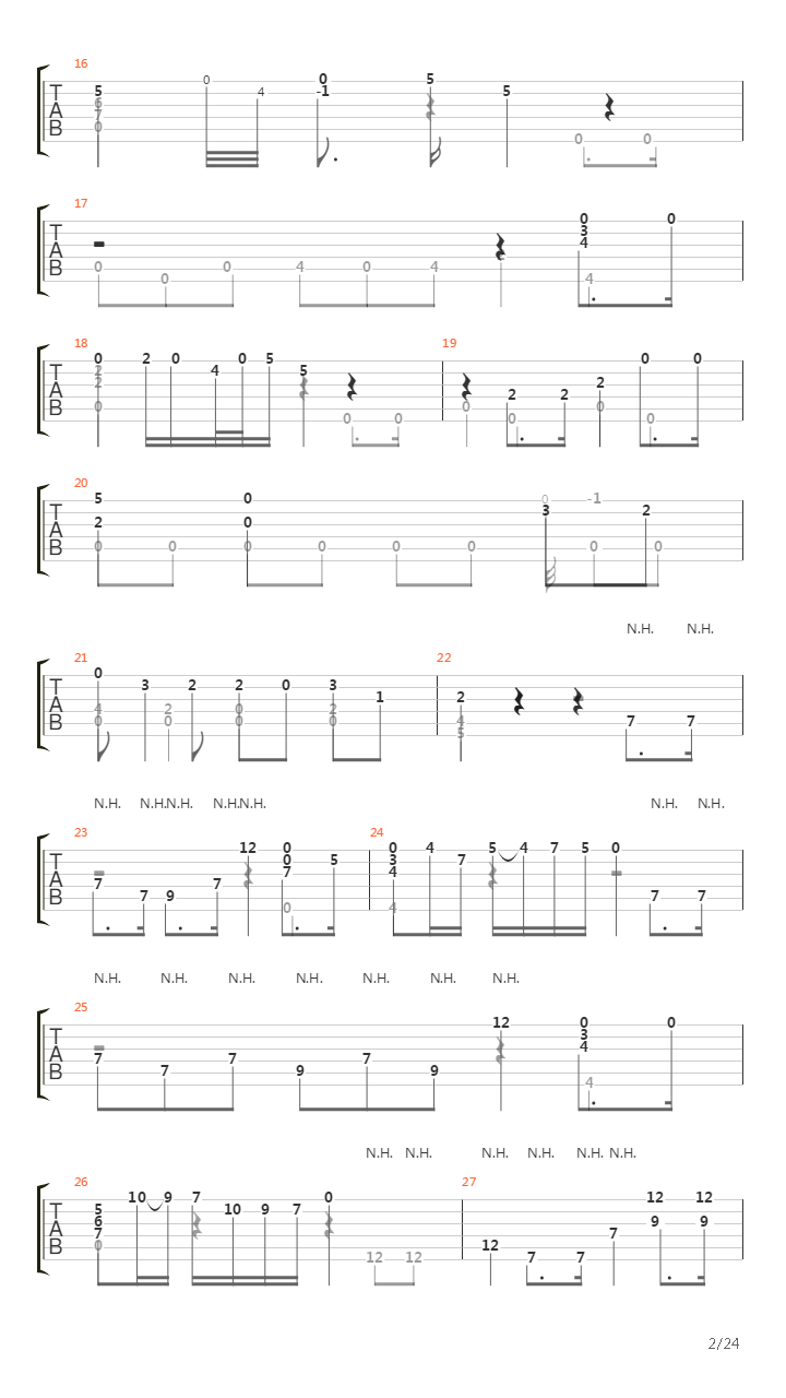 Grand Sonata Opus 150吉他谱