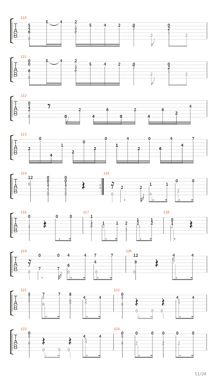 Grand Sonata Opus 150吉他谱