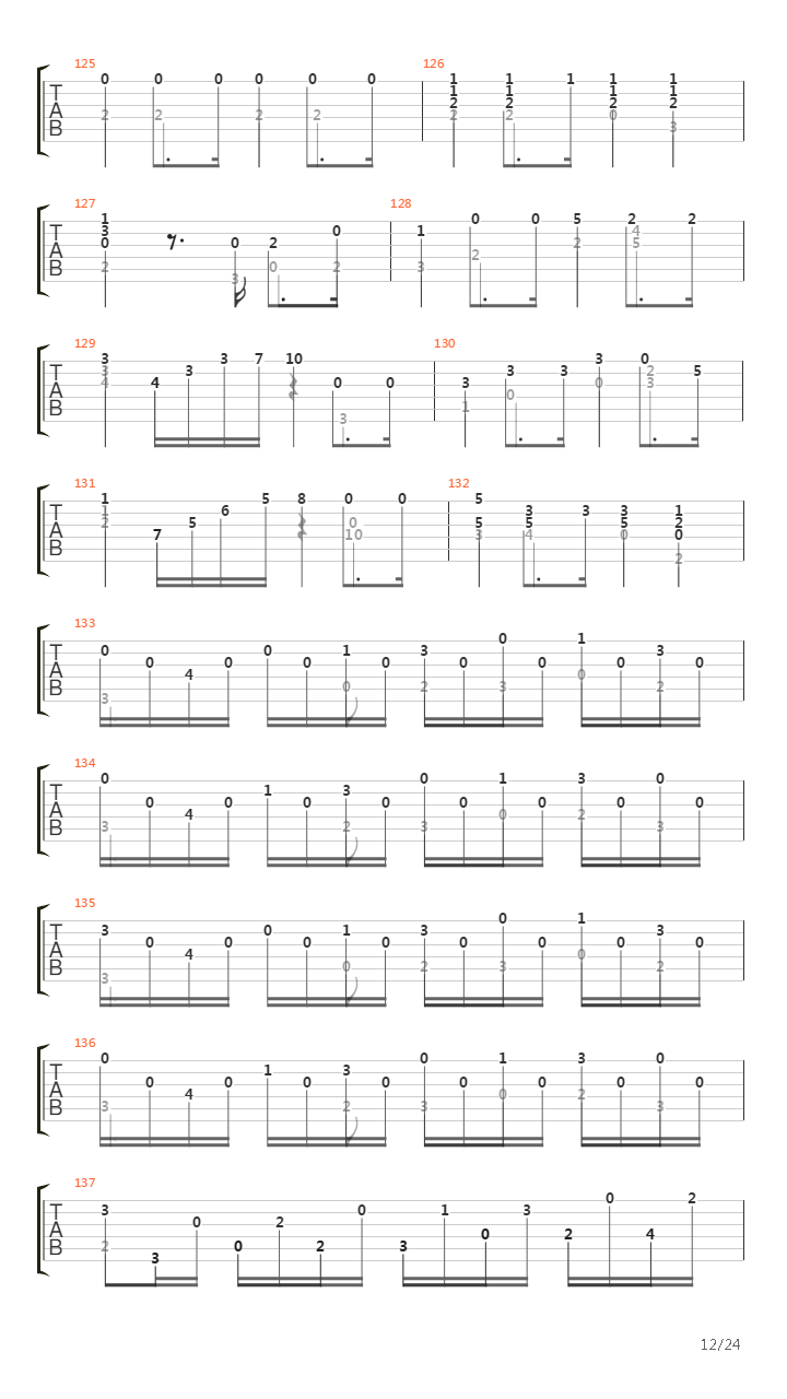 Grand Sonata Opus 150吉他谱