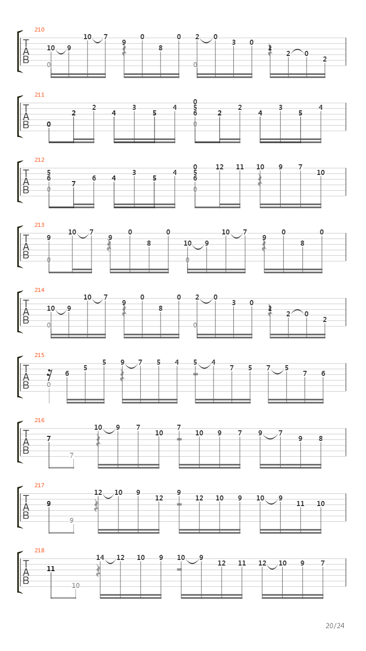 Grand Sonata Opus 150吉他谱