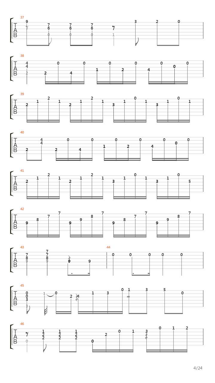 Grand Sonata Opus 150吉他谱