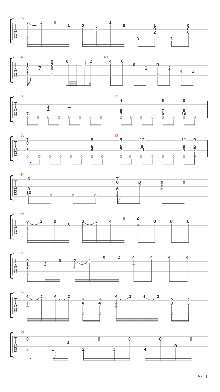 Grand Sonata Opus 150吉他谱