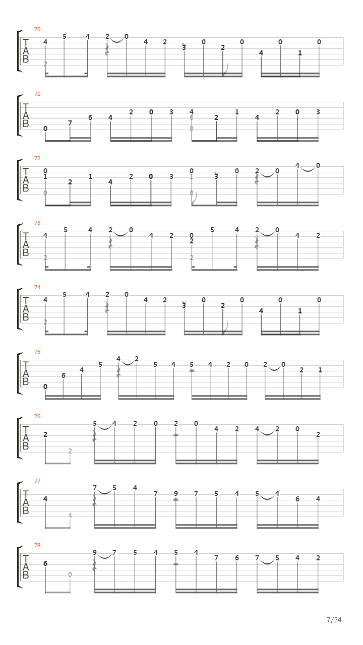 Grand Sonata Opus 150吉他谱