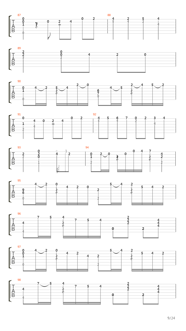 Grand Sonata Opus 150吉他谱