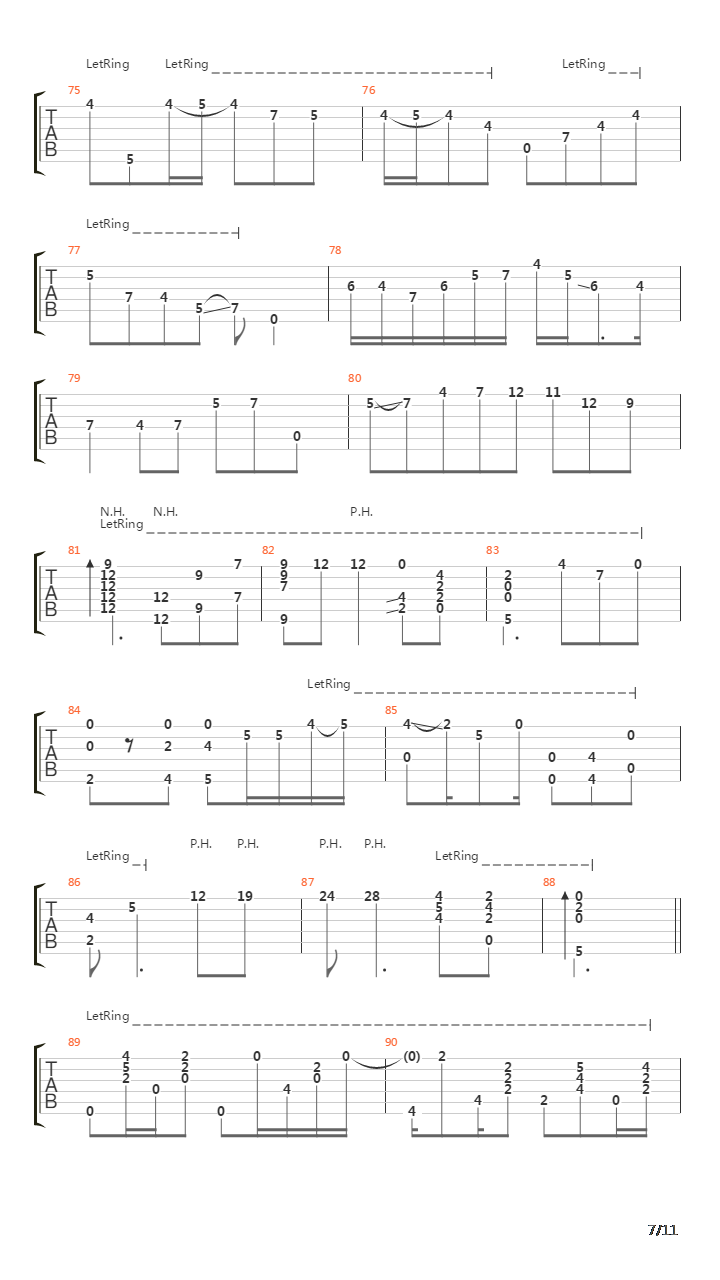 Wu wei(无为)吉他谱