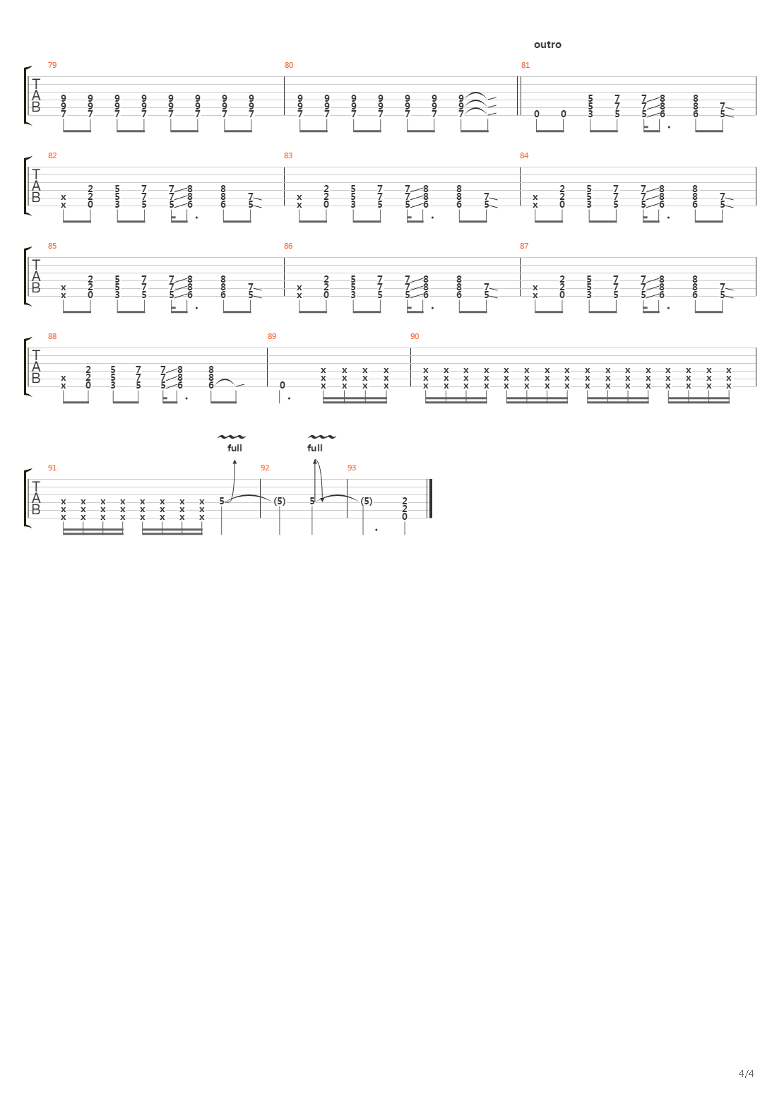 Blew吉他谱