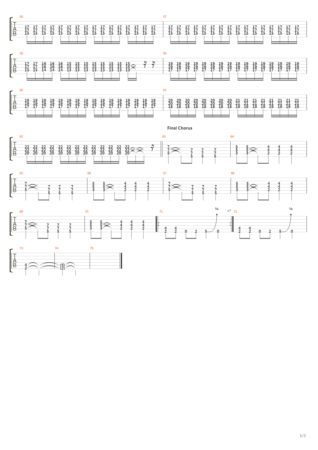 Breed吉他谱