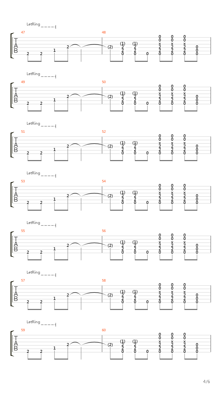 Dive吉他谱