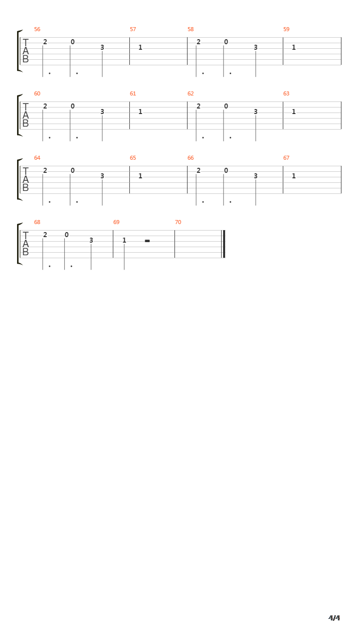 Plateau吉他谱