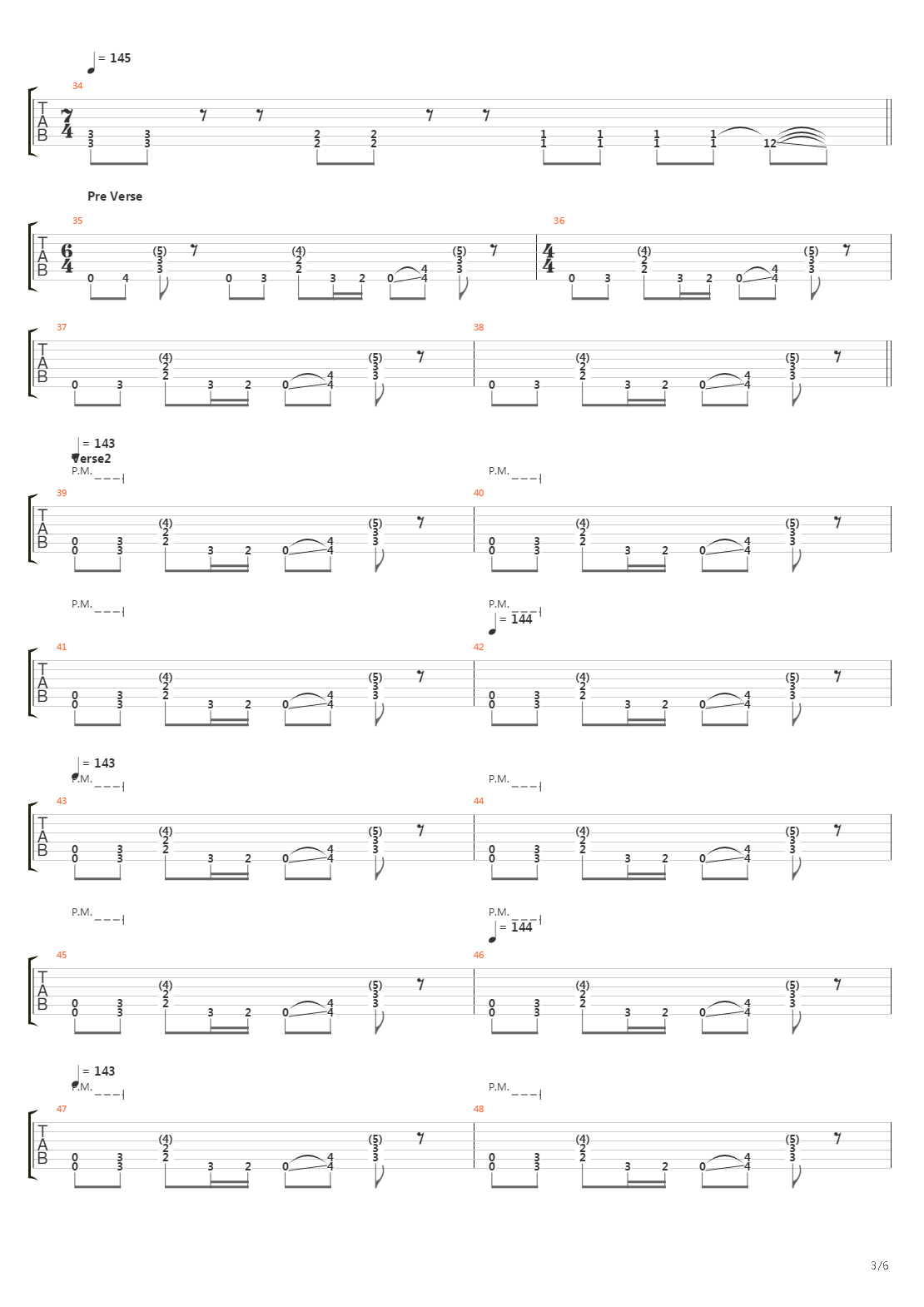 Swap Meet吉他谱