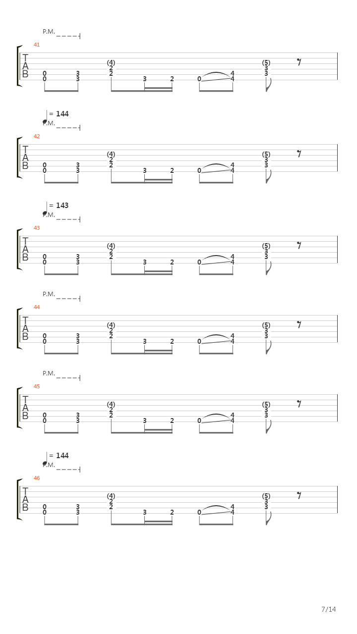 Swap Meet吉他谱