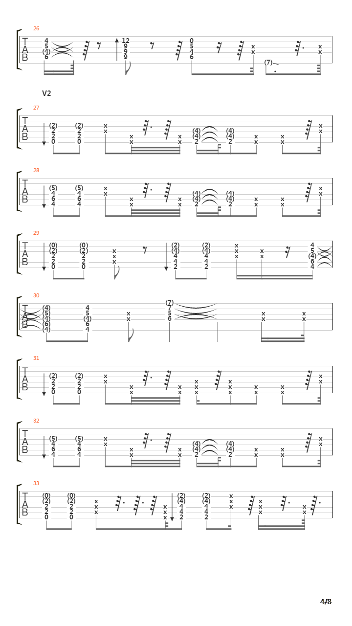 明日天気になれ(Ashita Tenki Ni Nare)吉他谱