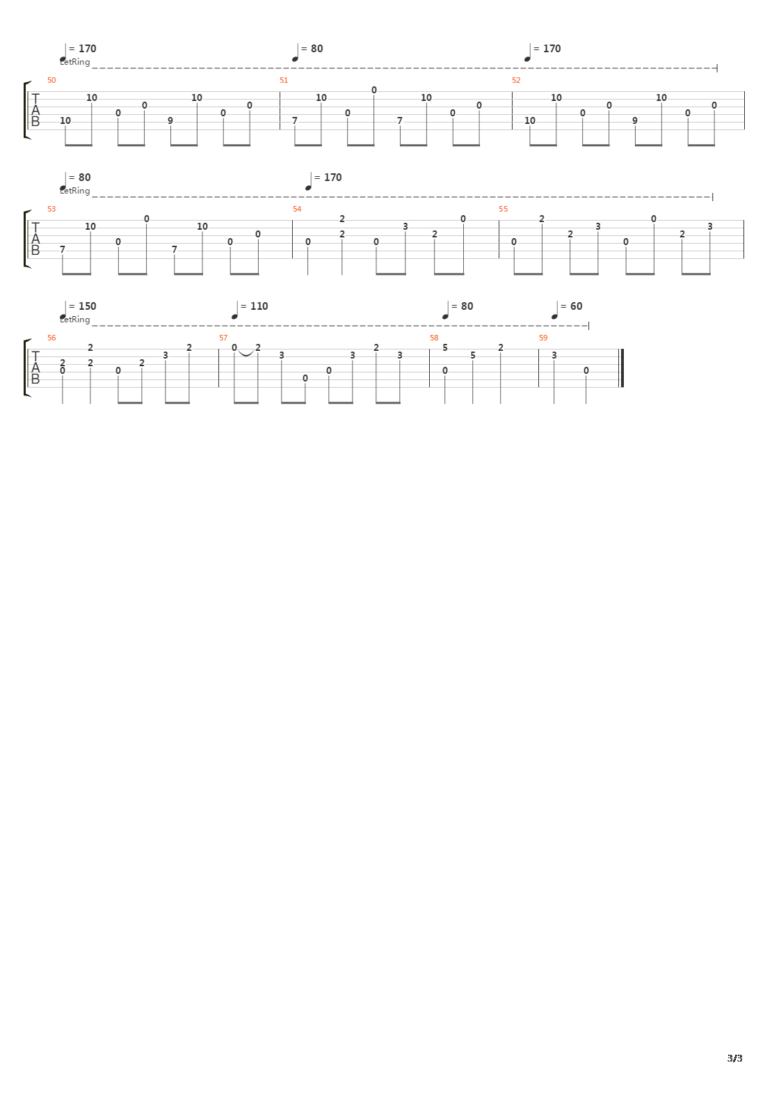 Rain吉他谱