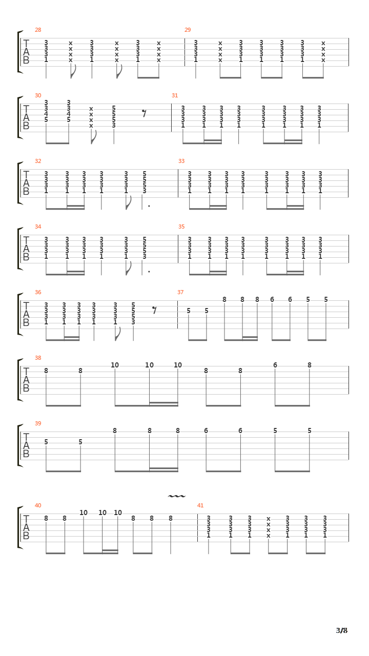 路漫漫吉他谱