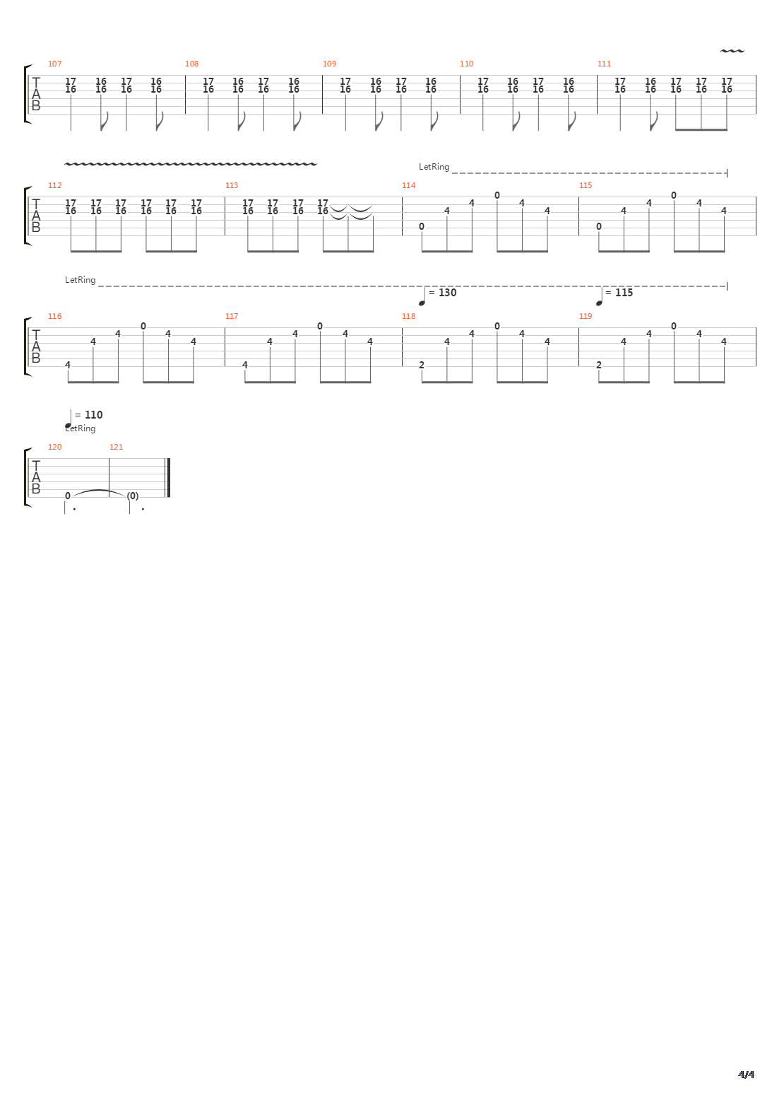 Sliding Door吉他谱