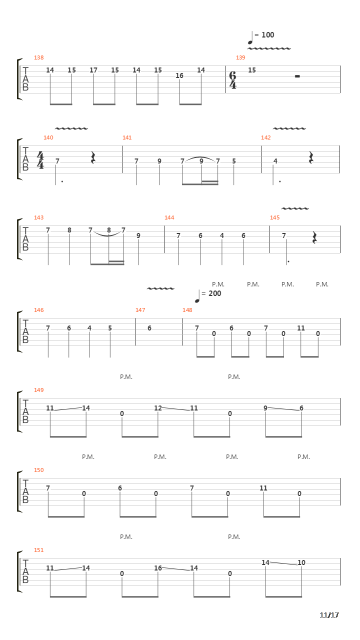 卡农 摇滚版（Canon Rock）吉他谱