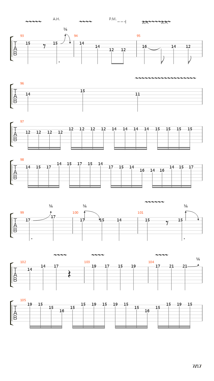 卡农 摇滚版（Canon Rock）吉他谱