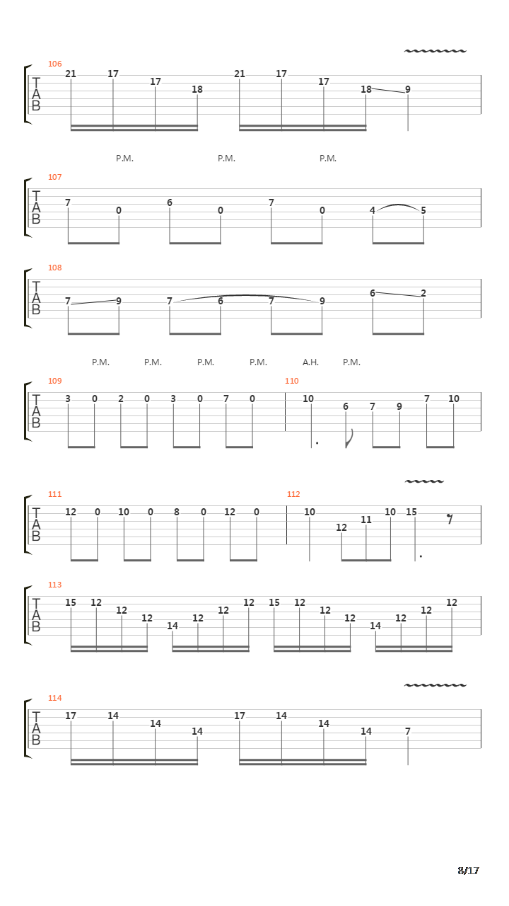 卡农 摇滚版（Canon Rock）吉他谱