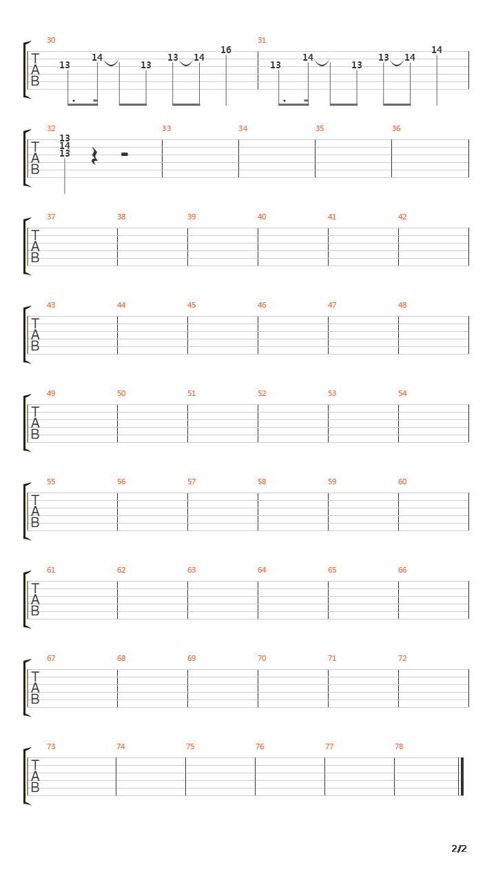 Ruido吉他谱