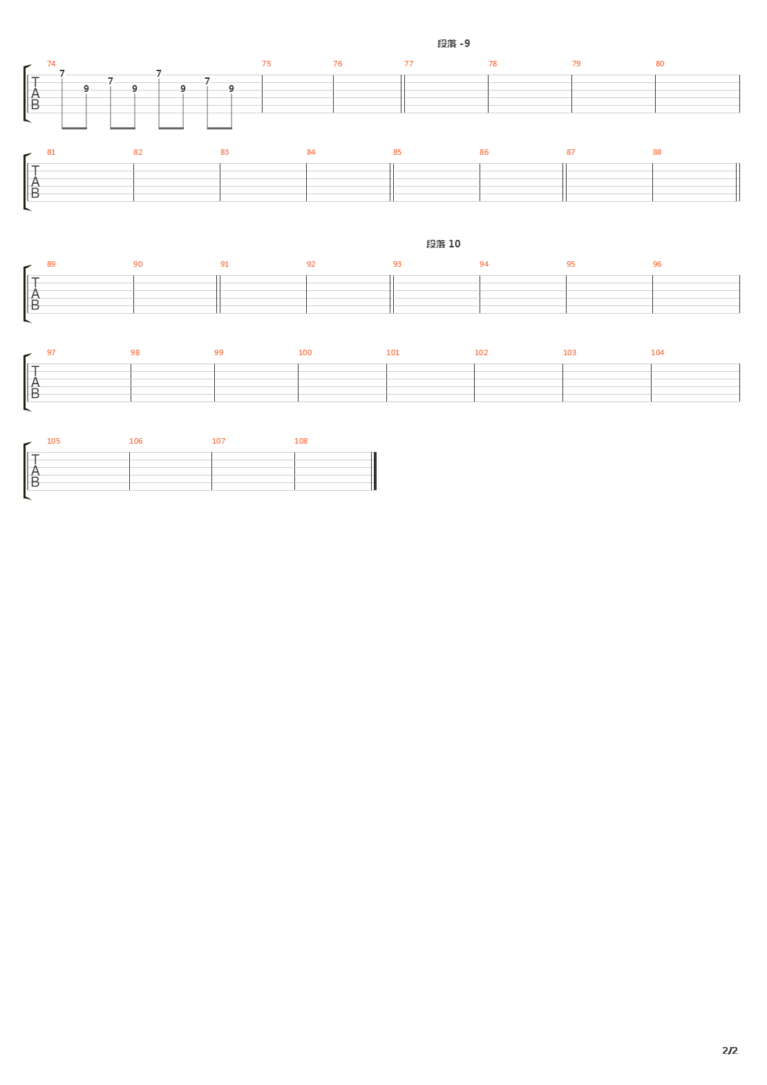 Solanin吉他谱