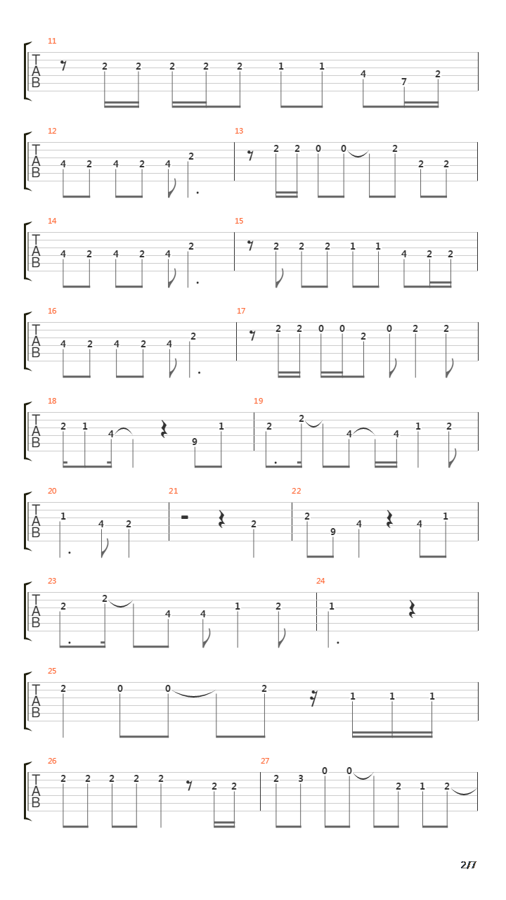 Gloria吉他谱