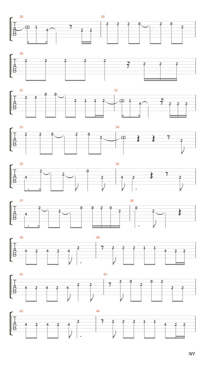 Gloria吉他谱