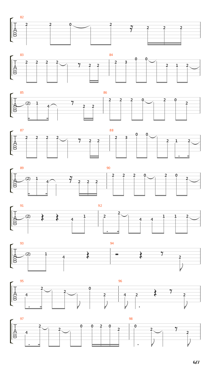 Gloria吉他谱