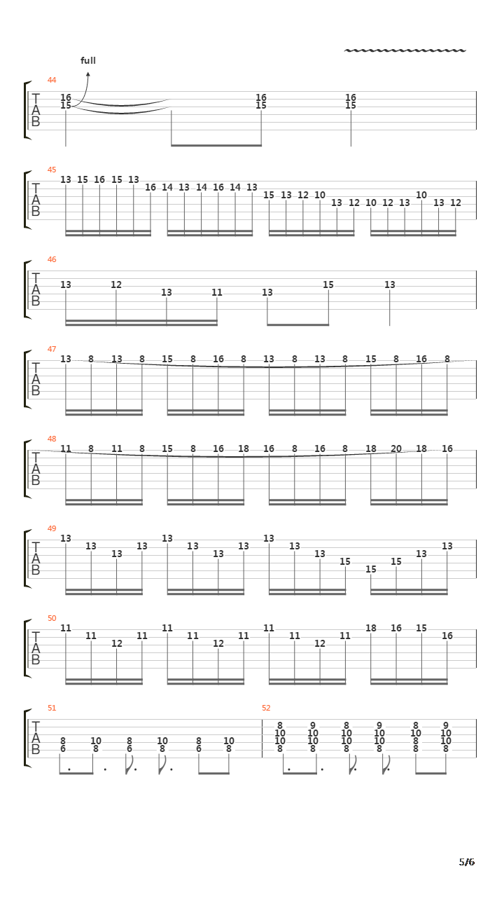 Red Zone(红色地带)吉他谱