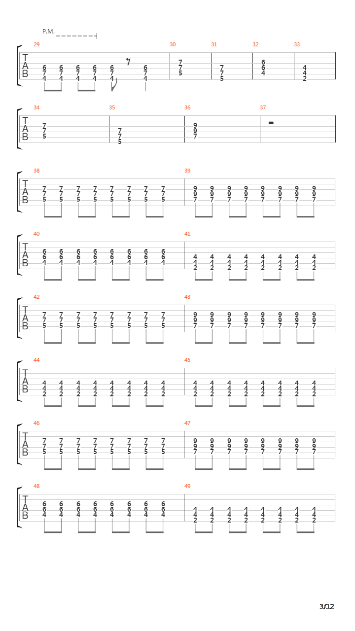 皆無(Kaimu)吉他谱
