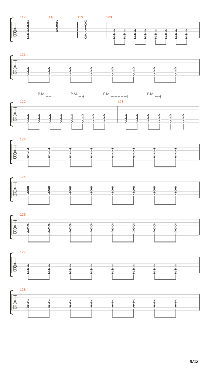 皆無(Kaimu)吉他谱