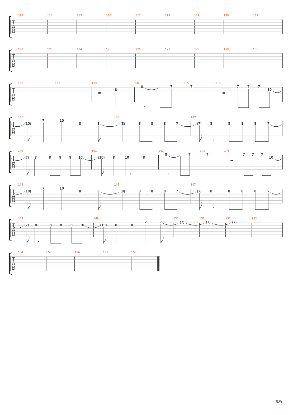 学园默示录 OP - High School Of The Dead吉他谱