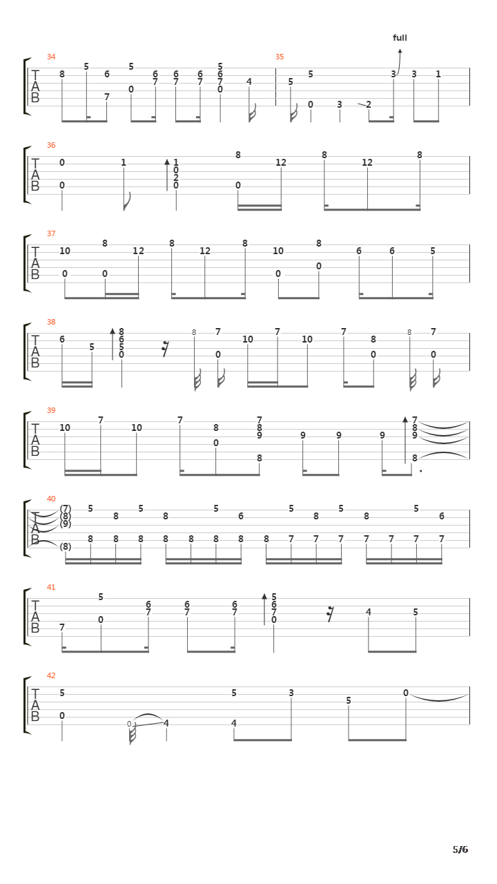 Farewell吉他谱