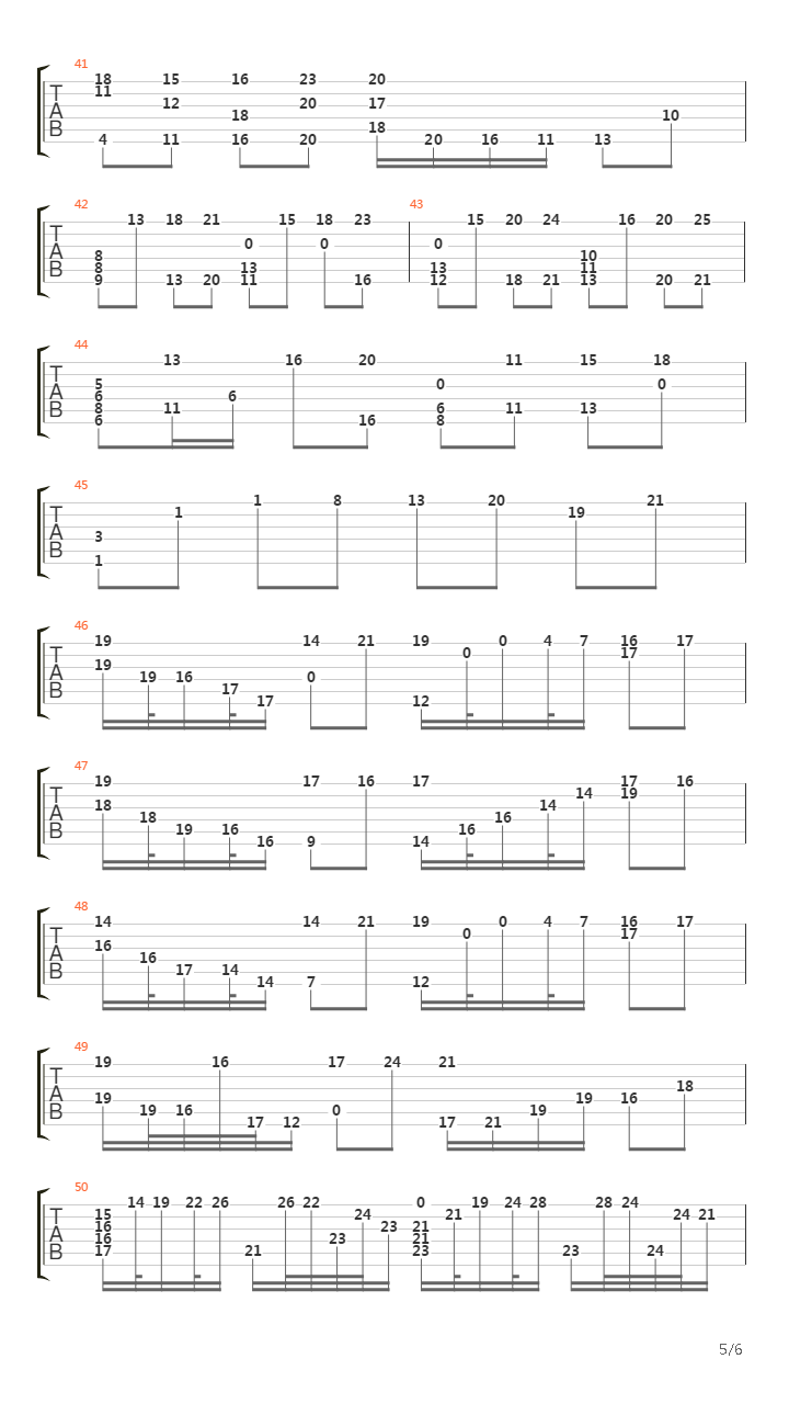 加速世界 ED - Unfinished吉他谱