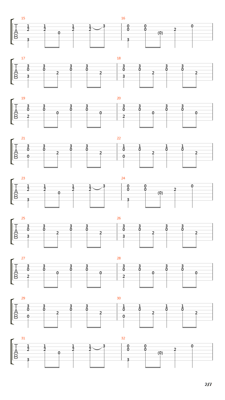 Coming Home吉他谱