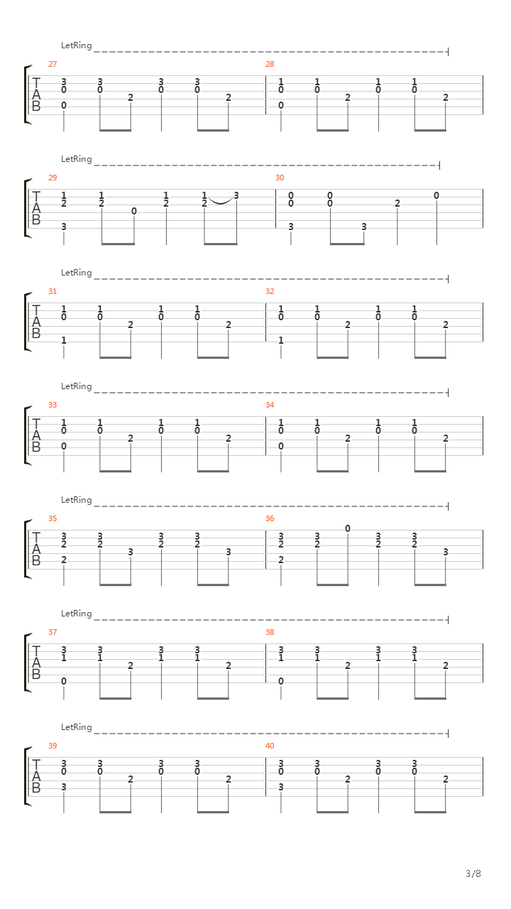 Coming Home吉他谱