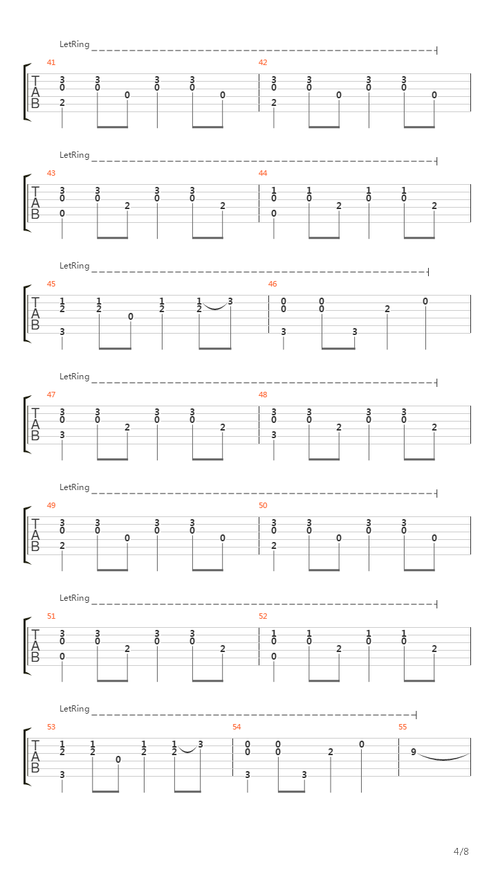 Coming Home吉他谱